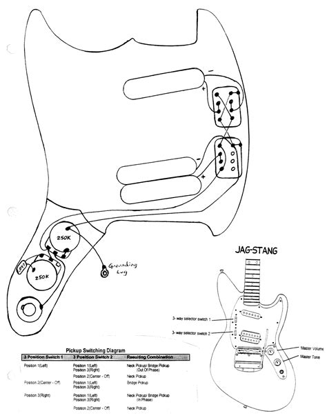 fender mustang schematic.